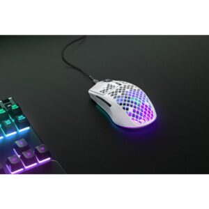 Steelseries Aerox 3 ratón mano derecha USB Tipo C Óptico 8500 DPI