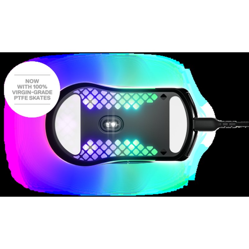 Steelseries Aerox 3 ratón mano derecha USB Tipo C Óptico 8500 DPI - Imagen 2