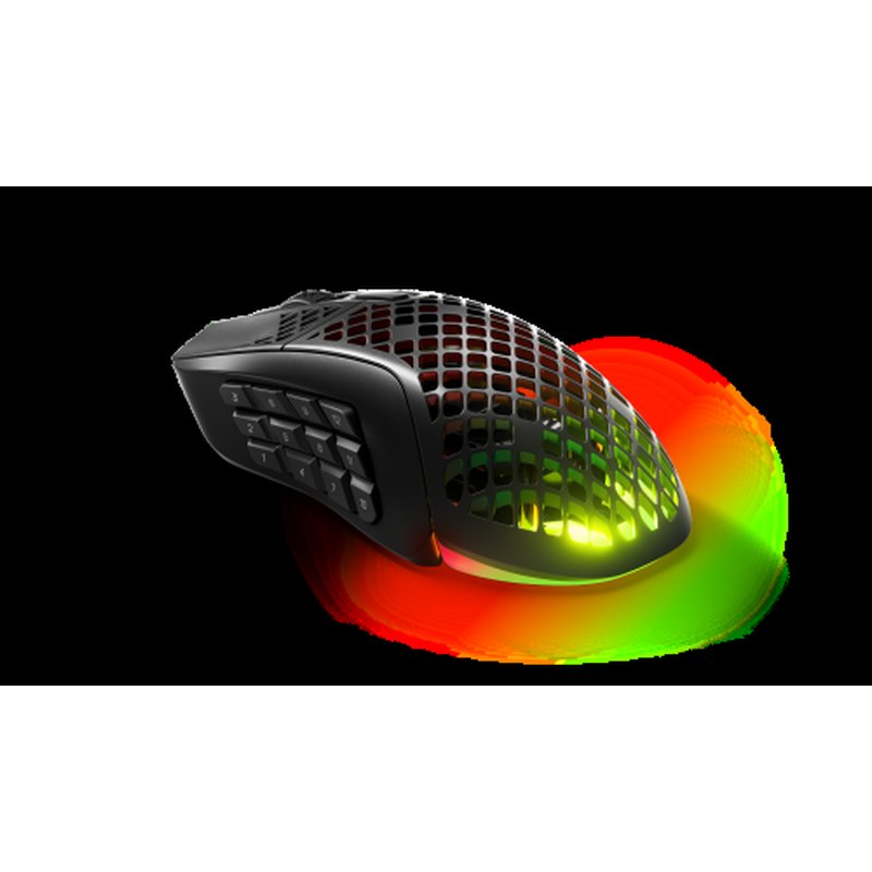 Steelseries Aerox 9 ratón Ambidextro RF Wireless + Bluetooth Óptico 18000 DPI