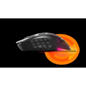 Steelseries Aerox 9 ratón Ambidextro RF Wireless + Bluetooth Óptico 18000 DPI