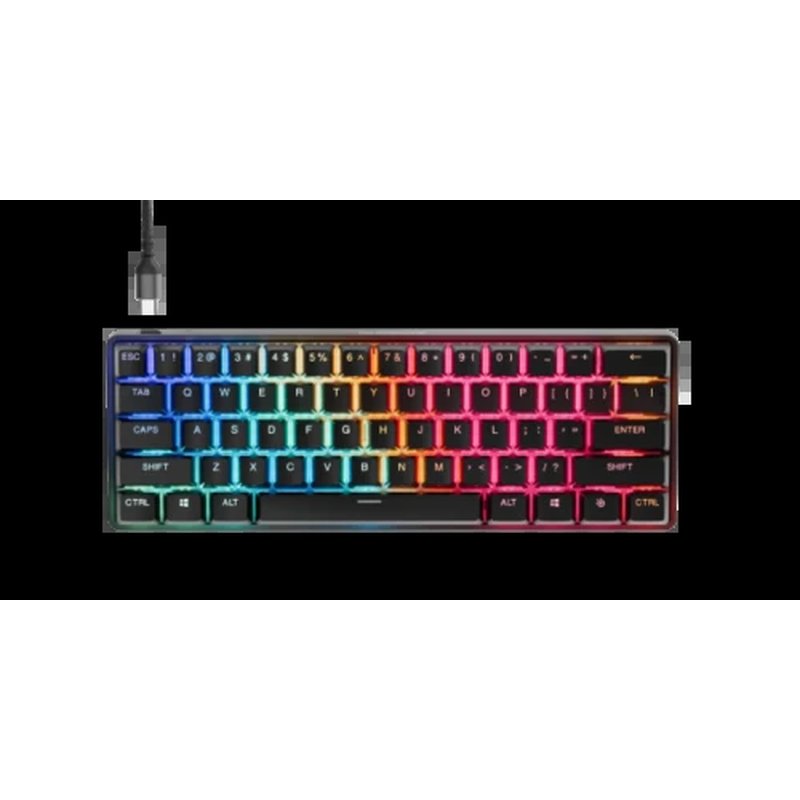 Steelseries Apex Pro Mini Gen 3 teclado Juego USB QWERTY Inglés Negro - Imagen 2
