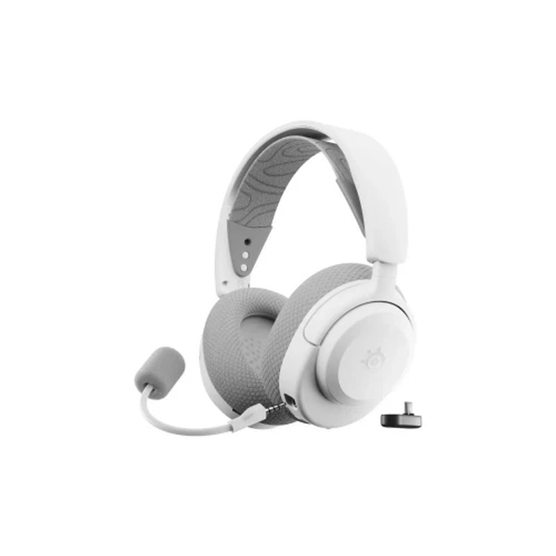 Steelseries Arctis Nova 3P Auriculares Inalámbrico Diadema Música/uso diario Bluetooth Blanco