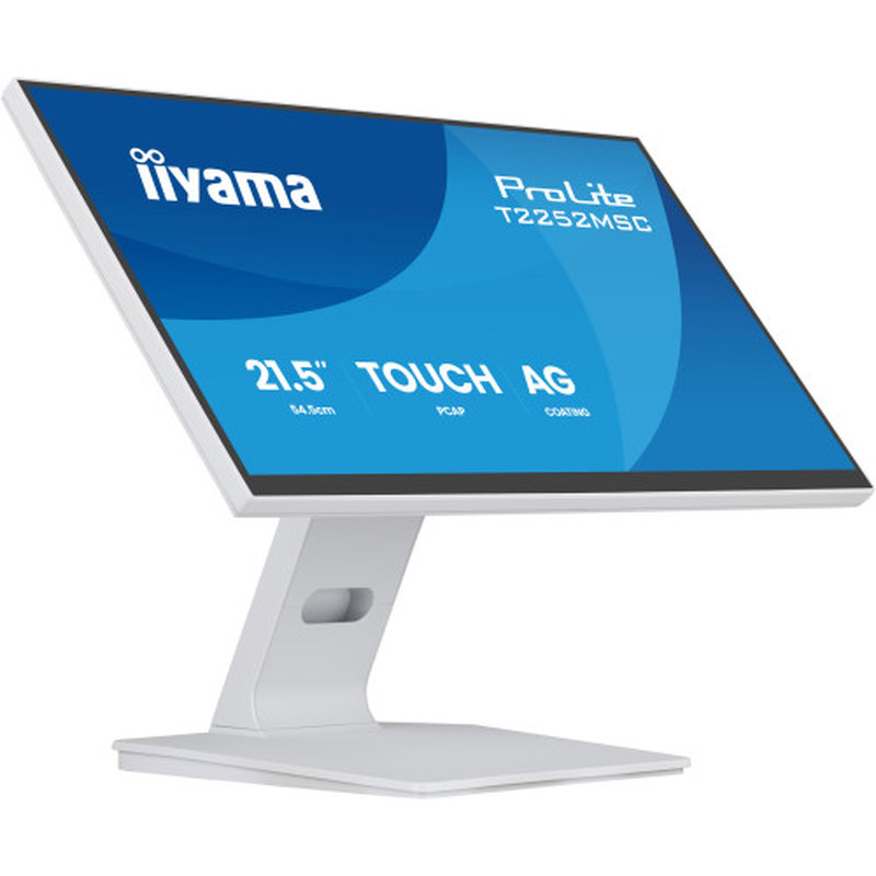 iiyama ProLite T2252MSC-W2AG pantalla para PC 54,5 cm (21.4") 1920 x 1080 Pixeles Full HD LCD Pantalla táctil Blanco iiyama ProLite T2252MSC-W2AG pantalla para PC 54,5 cm (21.4") 1920 x 1080 Pixeles Full HD LCD Pantalla táctil Blanco
