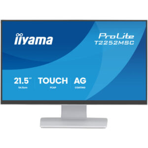 iiyama ProLite T2252MSC-W2AG pantalla para PC 54,5 cm (21.4") 1920 x 1080 Pixeles Full HD LCD Pantalla táctil Blanco iiyama ProLite T2252MSC-W2AG pantalla para PC 54,5 cm (21.4") 1920 x 1080 Pixeles Full HD LCD Pantalla táctil Blanco