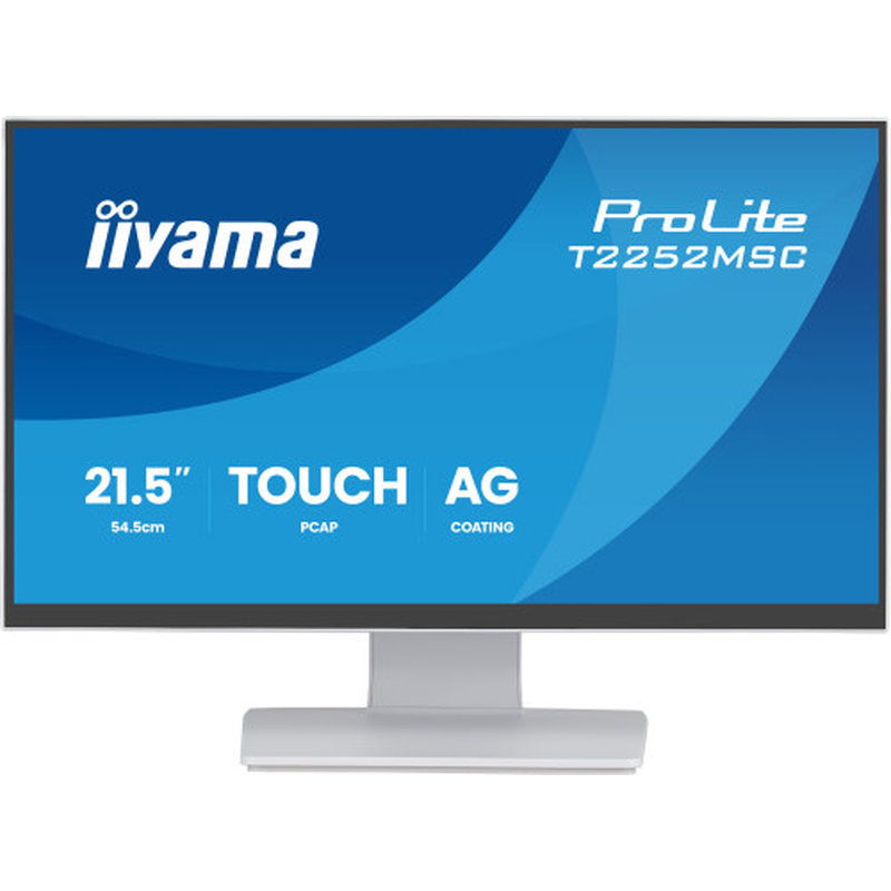 iiyama ProLite T2252MSC-W2AG pantalla para PC 54,5 cm (21.4") 1920 x 1080 Pixeles Full HD LCD Pantalla táctil Blanco iiyama ProLite T2252MSC-W2AG pantalla para PC 54,5 cm (21.4") 1920 x 1080 Pixeles Full HD LCD Pantalla táctil Blanco - Imagen 3