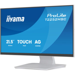 iiyama ProLite T2252MSC-W2AG pantalla para PC 54,5 cm (21.4") 1920 x 1080 Pixeles Full HD LCD Pantalla táctil Blanco iiyama ProLite T2252MSC-W2AG pantalla para PC 54,5 cm (21.4") 1920 x 1080 Pixeles Full HD LCD Pantalla táctil Blanco