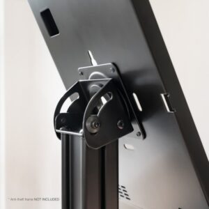 TOOQ SOPORTE MESA MARCO ANTIRROBO TABLET, NEGRO