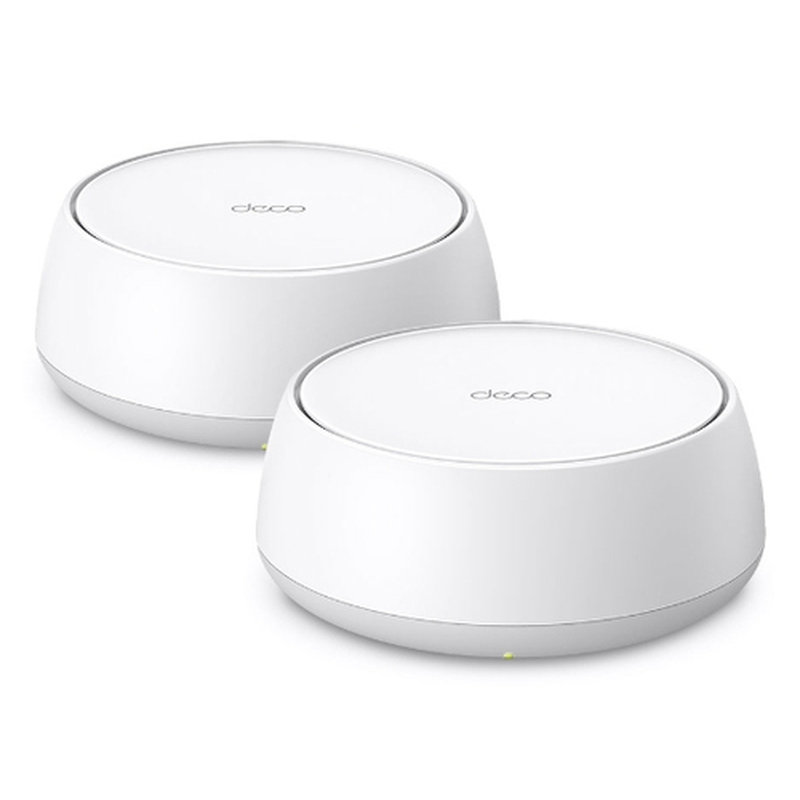 TP-Link Deco BE22 2-pack WiFi system Doble banda (2,4 GHz / 5 GHz) Wi-Fi 7 (802.11be) Blanco Interno TP-Link Deco BE22 2-pack WiFi system Doble banda (2,4 GHz / 5 GHz) Wi-Fi 7 (802.11be) Blanco Interno