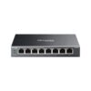 TP-Link Omada ES208GP switch Gestionado L2 Gigabit Ethernet (10/100/1000) Energía sobre Ethernet (PoE) DIN rail Negro