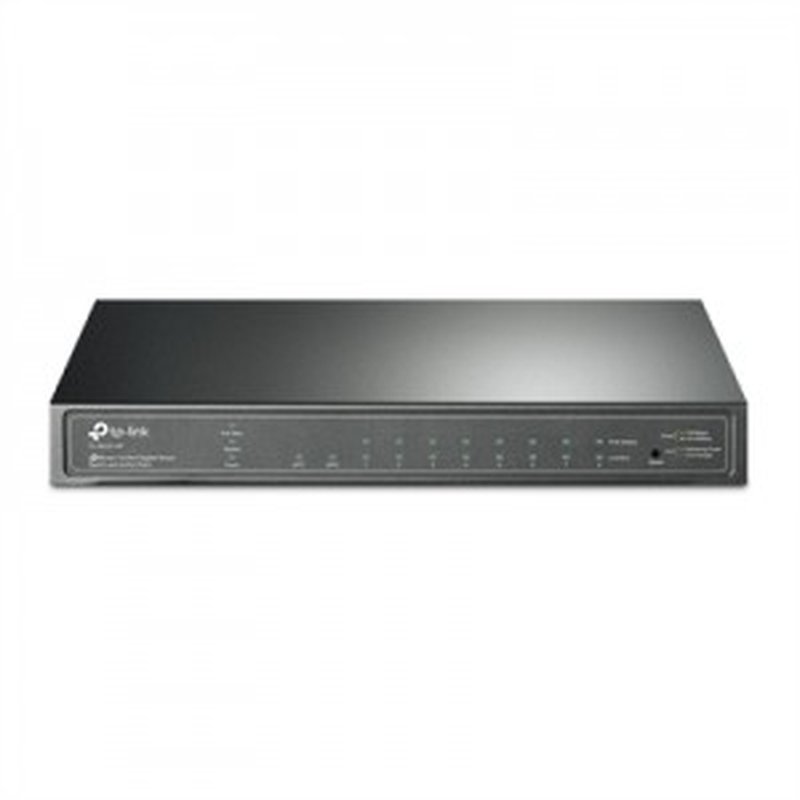 TP-Link TL-SG2210P switch Gestionado L2/L4 Gigabit Ethernet (10/100/1000) Energía sobre Ethernet (PoE) Negro