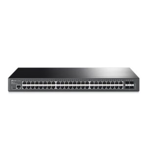 TP-Link TL-SG3452 switch Gestionado L2/L3 Gigabit Ethernet (10/100/1000) 1U Negro