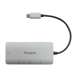Targus ACH226EU hub de interfaz USB 3.2 Gen 1 (3.1 Gen 1) Type-C 5000 Mbit/s Plata