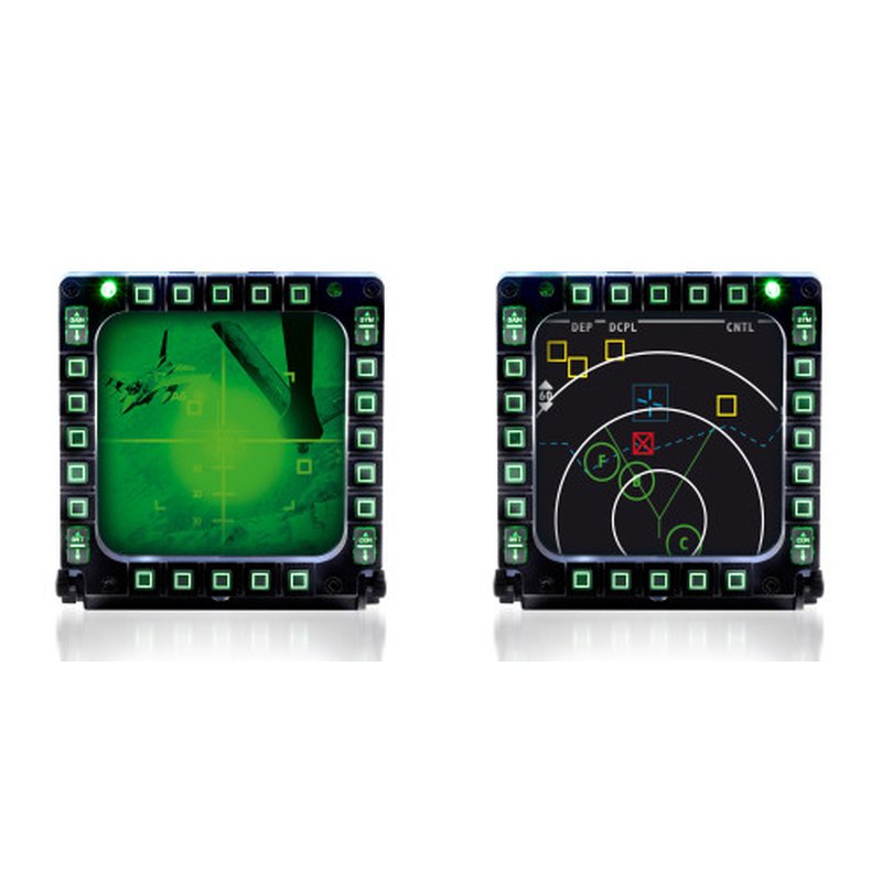 Thrustmaster MFD Cougar Pack Negro Palanca de mando PC - Imagen 5