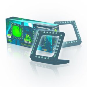 Thrustmaster MFD Cougar Pack Negro Palanca de mando PC