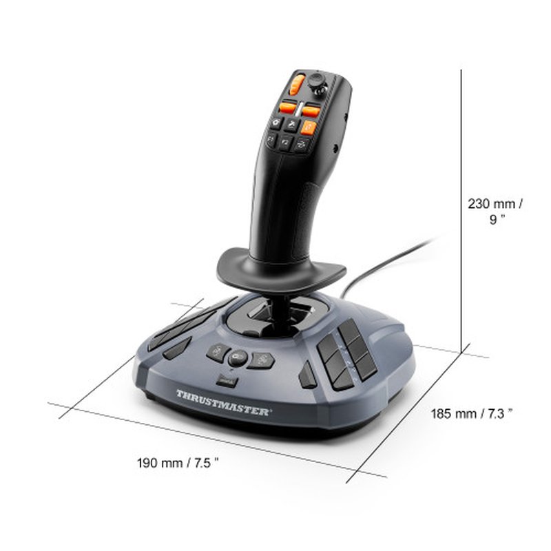 Thrustmaster SimTask FarmStick, Joystick Multifuncional para Farming Thrustmaster SimTask FarmStick, Joystick Multifuncional para Farming - Imagen 4
