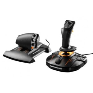 Thrustmaster T-16000M FCS Hotas Negro, Naranja USB Palanca de mando Analógico/Digital MAC, PC