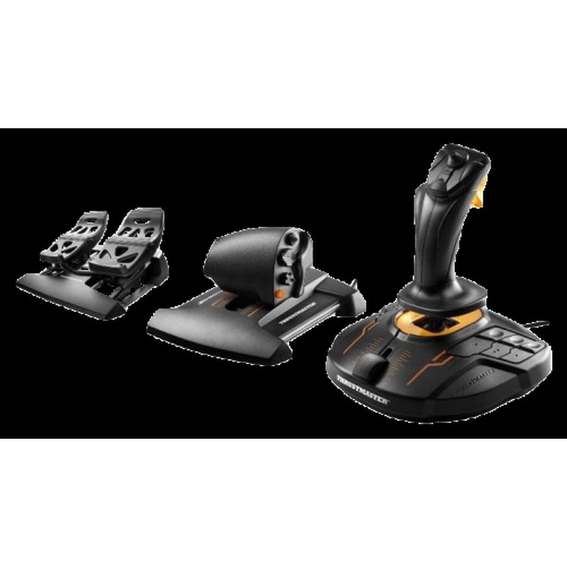 Thrustmaster T.16000M FCS Flight Pack Palanca de mando Mac,PC Analógico/Digital USB Negro