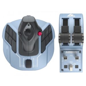 Thrustmaster TCA Officer Pack Airbus Edition Negro, Azul Simulador de Vuelo PC