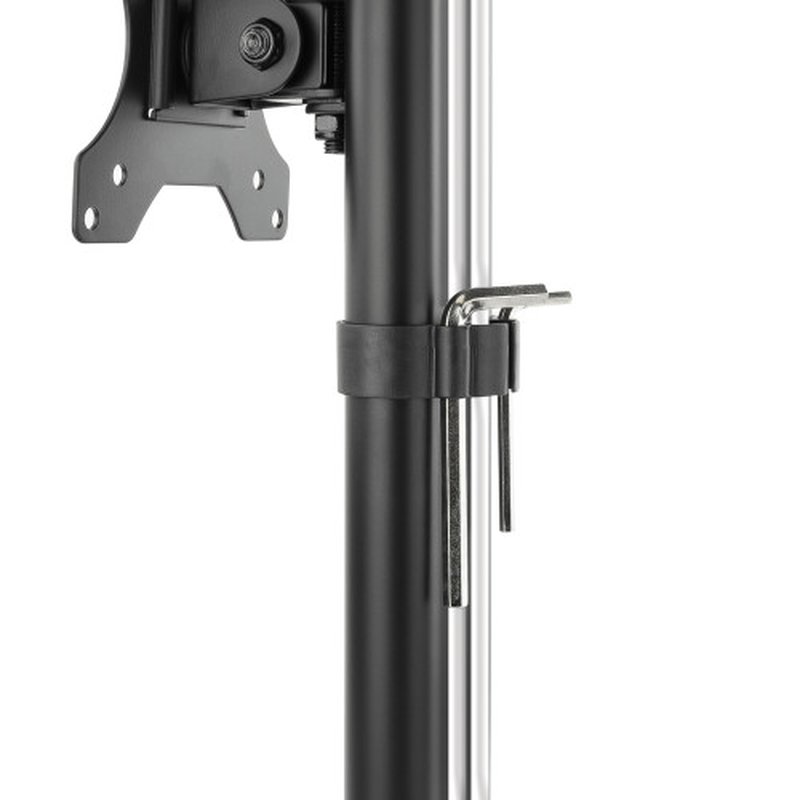 TooQ DB1127TN-B soporte para monitor 68,6 cm (27") Negro Escritorio - Imagen 7