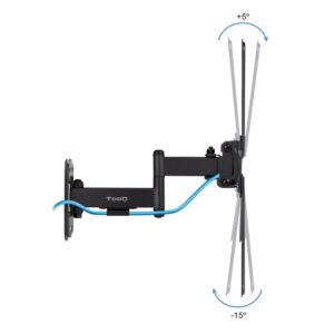 TooQ Soporte de Pared para Pantallas 13"-55", Negro