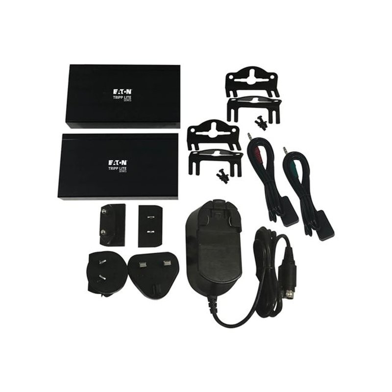Tripp Lite B127A-1A1-BHBH extensor audio/video Transmisor y receptor de señales AV Negro - Imagen 4