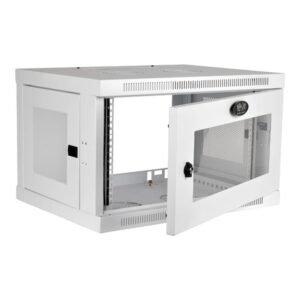 Alternative view of Tripp Lite SRW6UWG Gabinete Smartrack 6U de Bajo Perfil con Ajuste de Profundidad A La Altura del Interruptor para Instalación en Pared con Ventana de Acrílico Transparente, Blanco