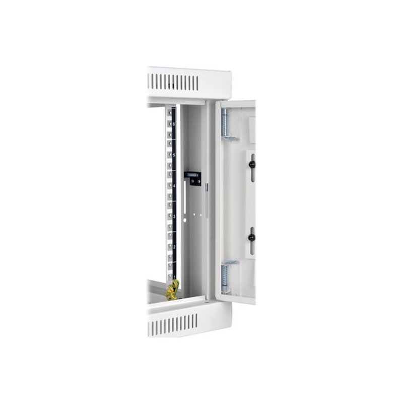 Tripp Lite SRW6UWG Gabinete Smartrack 6U de Bajo Perfil con Ajuste de Profundidad A La Altura del Interruptor para Instalación en Pared con Ventana de Acrílico Transparente, Blanco - Imagen 4