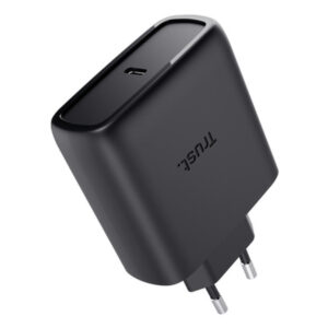 Trust Maxo Cargador GaN USB-C de 65 W - Negro