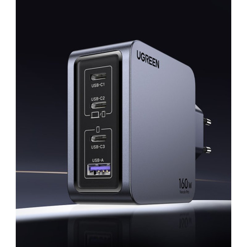 UGREEN 2USBA 2USBC 65W DESKTOP FAST CHARGER UGREEN 2USBA 2USBC 65W DESKTOP FAST CHARGER - Imagen 5