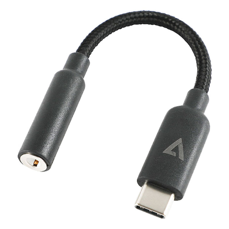 V7 Adaptador de conector de audio USB-C a 3.5 mm - Imagen 2