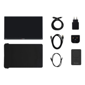 Verbatim 32087 monitor o TV portátil Monitor portátil Negro 33,8 cm (13.3") 1920 x 1200 Pixeles