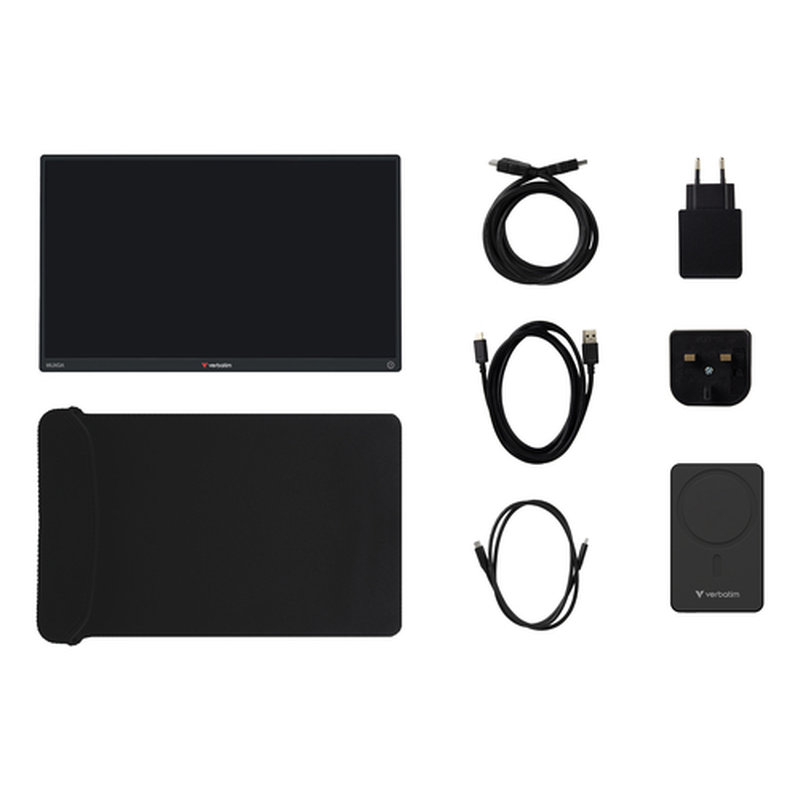 Verbatim 32087 monitor o TV portátil Monitor portátil Negro 33,8 cm (13.3") 1920 x 1200 Pixeles - Imagen 3