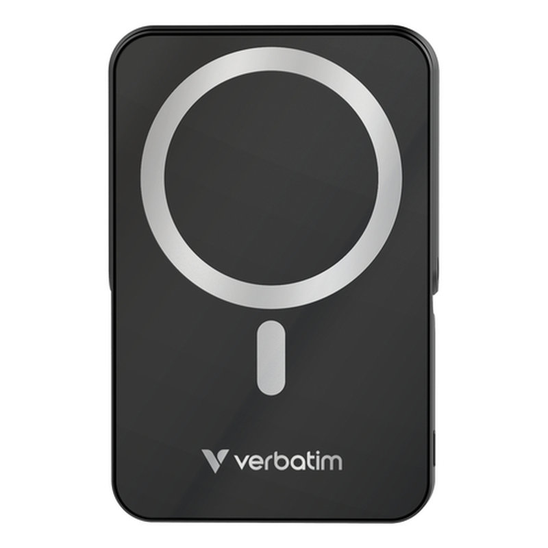Verbatim Charge 'n' Go Magnetic Wireless Polímero de litio 10000 mAh Cargador inalámbrico Negro Verbatim Charge 'n' Go Magnetic Wireless Polímero de litio 10000 mAh Cargador inalámbrico Negro - Imagen 2