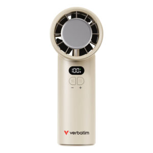 Alternative view of Verbatim Cool 'n' Go Ice Touch Plata, Blanco Ventilador de mano