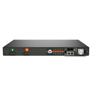 Vertiv Geist MGU5M1R6-12CF13-3PS6B2H10-S unidad de distribución de energía (PDU) 12 salidas AC 0U Negro