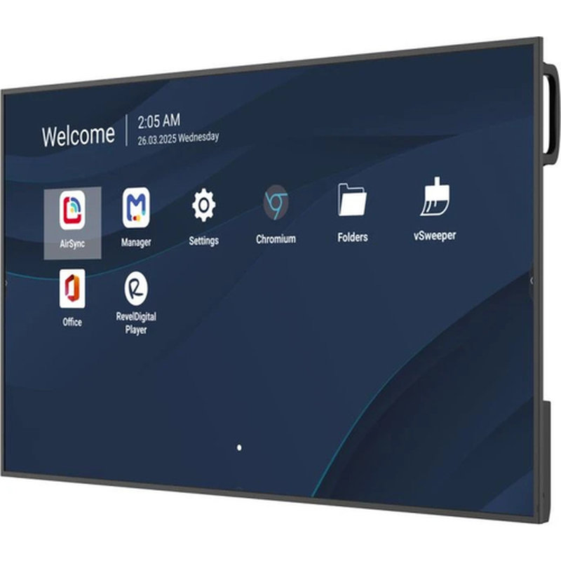Viewsonic CDE5514-2C pantalla de señalización Pantalla plana para señalización digital 139,7 cm (55") LCD Wifi 500 cd / m² 4K Ultra HD Negro Procesador incorporado Android 14 24/7 - Imagen 3