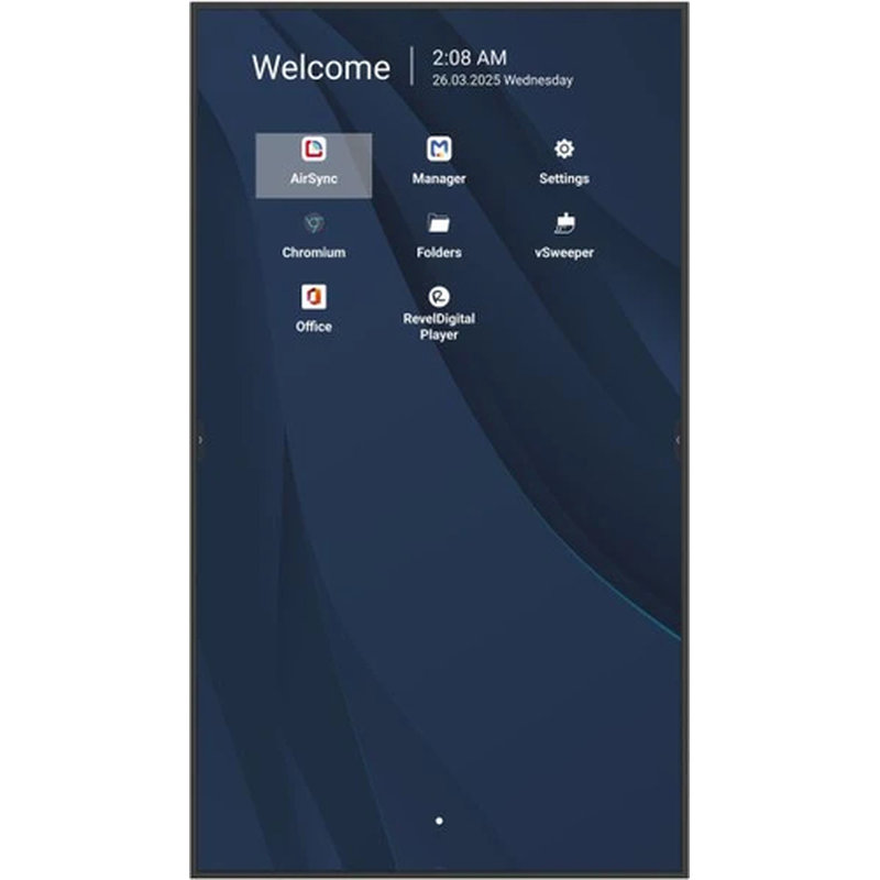 Viewsonic CDE5514-2C pantalla de señalización Pantalla plana para señalización digital 139,7 cm (55") LCD Wifi 500 cd / m² 4K Ultra HD Negro Procesador incorporado Android 14 24/7 - Imagen 4