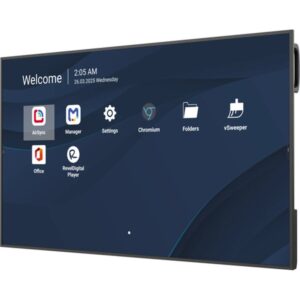 Viewsonic CDE5531-1C pantalla de señalización Pantalla plana para señalización digital 139,7 cm (55") LCD Wifi 500 cd / m² 4K Ultra HD Negro Procesador incorporado Android 14 24/7 Viewsonic CDE5531-1C pantalla de señalización Pantalla plana para señalización digital 139,7 cm (55") LCD Wifi 500 cd / m² 4K Ultra HD Negro Procesador incorporado Android 14 24/7