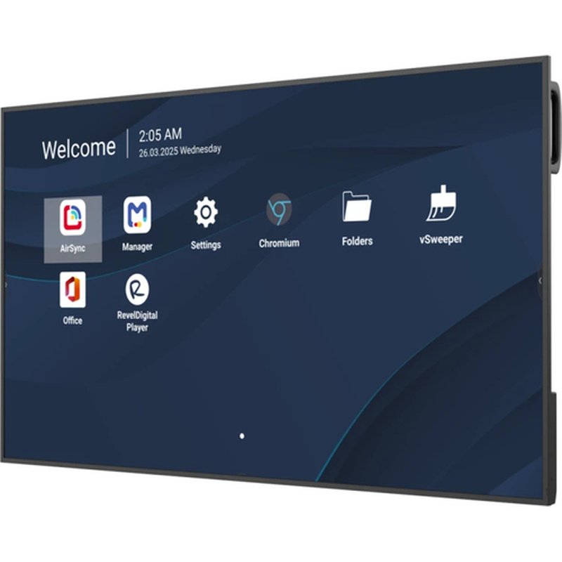 Viewsonic CDE5531-1C pantalla de señalización Pantalla plana para señalización digital 139,7 cm (55") LCD Wifi 500 cd / m² 4K Ultra HD Negro Procesador incorporado Android 14 24/7 Viewsonic CDE5531-1C pantalla de señalización Pantalla plana para señalización digital 139,7 cm (55") LCD Wifi 500 cd / m² 4K Ultra HD Negro Procesador incorporado Android 14 24/7 - Imagen 3