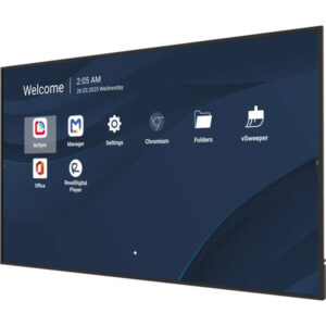 Viewsonic CDE8631-1C pantalla de señalización Pantalla plana para señalización digital 2,18 m (86") LCD Wifi 500 cd / m² 4K Ultra HD Negro Procesador incorporado Android 14 24/7 Viewsonic CDE8631-1C pantalla de señalización Pantalla plana para señalización digital 2,18 m (86") LCD Wifi 500 cd / m² 4K Ultra HD Negro Procesador incorporado Android 14 24/7