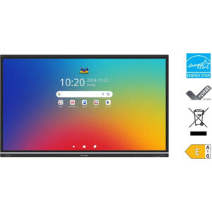 Viewsonic IFP7551 Display pizarra blanca interactiva 190,5 cm (75") 3840 x 2160 Pixeles Pantalla táctil Negro