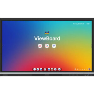 Viewsonic IFP7551 Display pizarra blanca interactiva 190,5 cm (75") 3840 x 2160 Pixeles Pantalla táctil Negro