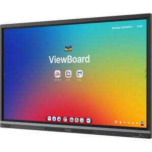 Viewsonic IFP7551 Display pizarra blanca interactiva 190,5 cm (75") 3840 x 2160 Pixeles Pantalla táctil Negro