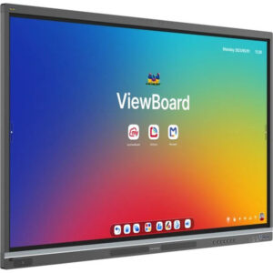 Viewsonic IFP7551 Display pizarra blanca interactiva 190,5 cm (75") 3840 x 2160 Pixeles Pantalla táctil Negro