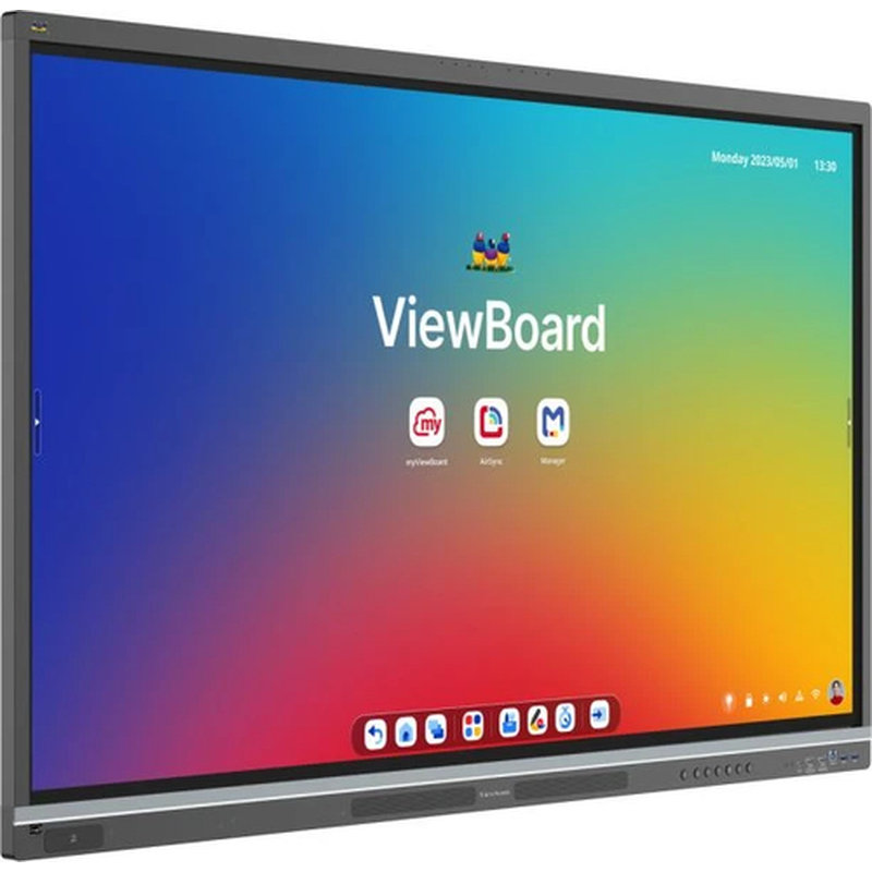 Viewsonic IFP7551 Display pizarra blanca interactiva 190,5 cm (75") 3840 x 2160 Pixeles Pantalla táctil Negro - Imagen 8