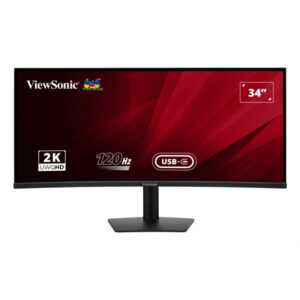 Viewsonic VA VA3420C pantalla para PC 86,4 cm (34") 3440 x 1440 Pixeles UltraWide Quad HD LED Negro