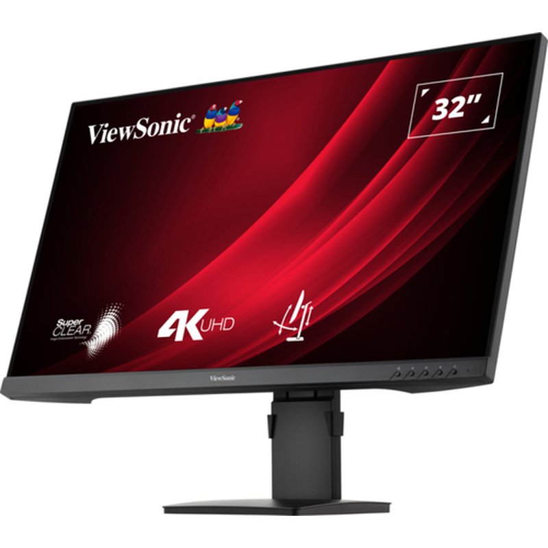 Viewsonic VG3208-4K pantalla para PC 81,3 cm (32") 3840 x 2160 Pixeles 4K Ultra HD LED Negro - Imagen 4