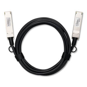 Zyxel DAC100G-3M-ZZ0101F Cable de fibra óptica e InfiniBand QSFP28 DAC Negro
