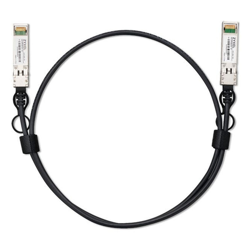 Zyxel DAC25G-1M-ZZ0101F Cable de fibra óptica e InfiniBand SFP28 DAC Negro