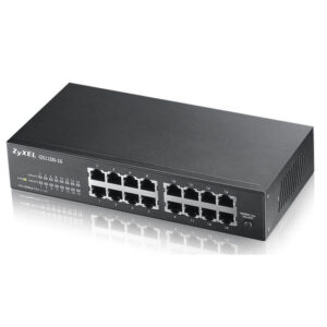 Zyxel GS1100-16 No administrado Gigabit Ethernet (10/100/1000) Negro